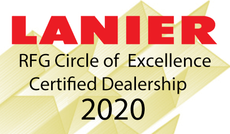 Cardinal recognized as a Lanier Circle of Excellence Certified Dealership